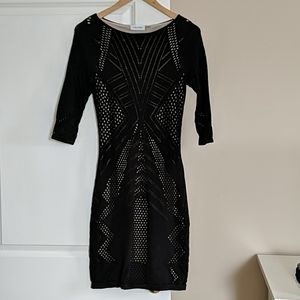 Black Calvin Klein Sheath Dress